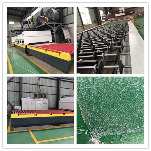 西安林總鋼化爐調(diào)試成功，3.5毫米鋼化